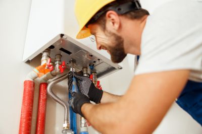 Repaired Water Heater System
